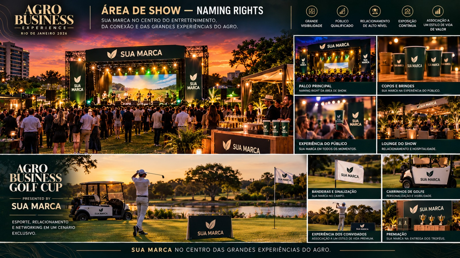 AGRO BUSINESS EXPERIENCE SHOW + GOLF CUP — MASTER EXPERIENCE